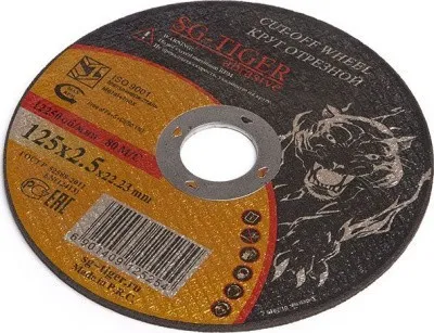 Отрезной круг TIGER Abrasive 125x2,5x22,23 мм