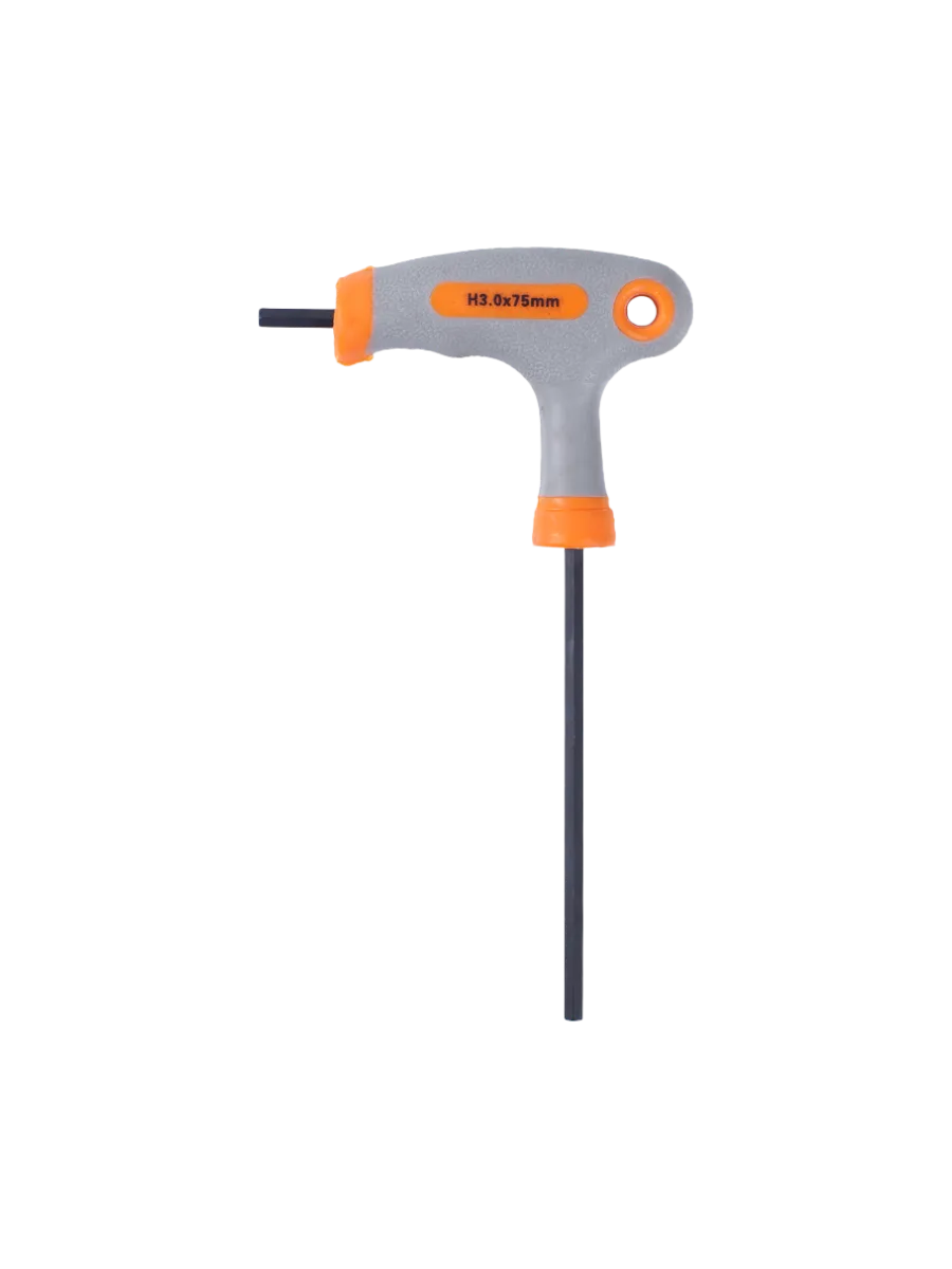 Фото Ключ шестигранный Кратон Т-образный 3 мм от002002871