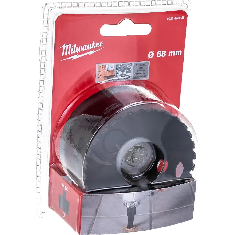 Фото Сверло алмазное корончатое (М14; 68/35х68 мм) Milwaukee 4932478285 4932478285