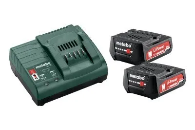 Комплект Metabo Basic-Set 2 аккумулятора + зарядное устройство SC30