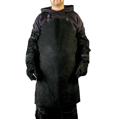 Фартук цельный спилковый без швов  рфсц-01