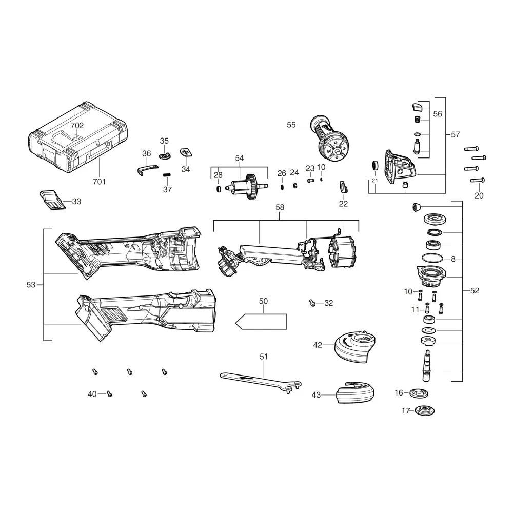 Аккумуляторная угловая шлифмашина Milwaukee M18 FSAG125XB-502X FUEL  4933478430 купить в Челябинске - цена в интернет-магазине «От и До.ру»