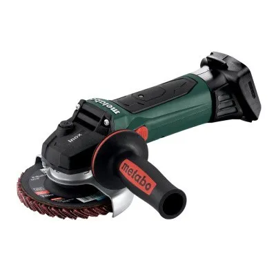 Аккумуляторная угловая шлифмашина Metabo W 18 LTX 125 QUICK INOX без аккумулятора