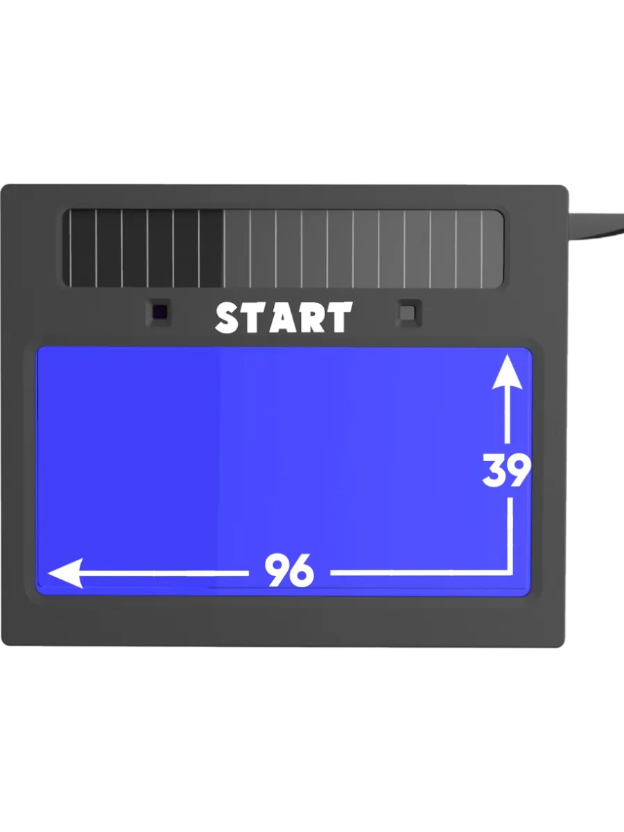 Фото Сварочная маска START MASTER АСФ 605 (Красный глянец, Индивидуальная коробка) 51ST605RK