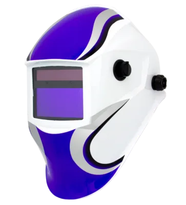 Маска сварщика Хамелеон Оберон PROFI (BLUE) TRUE COLOR, DIN 9-13