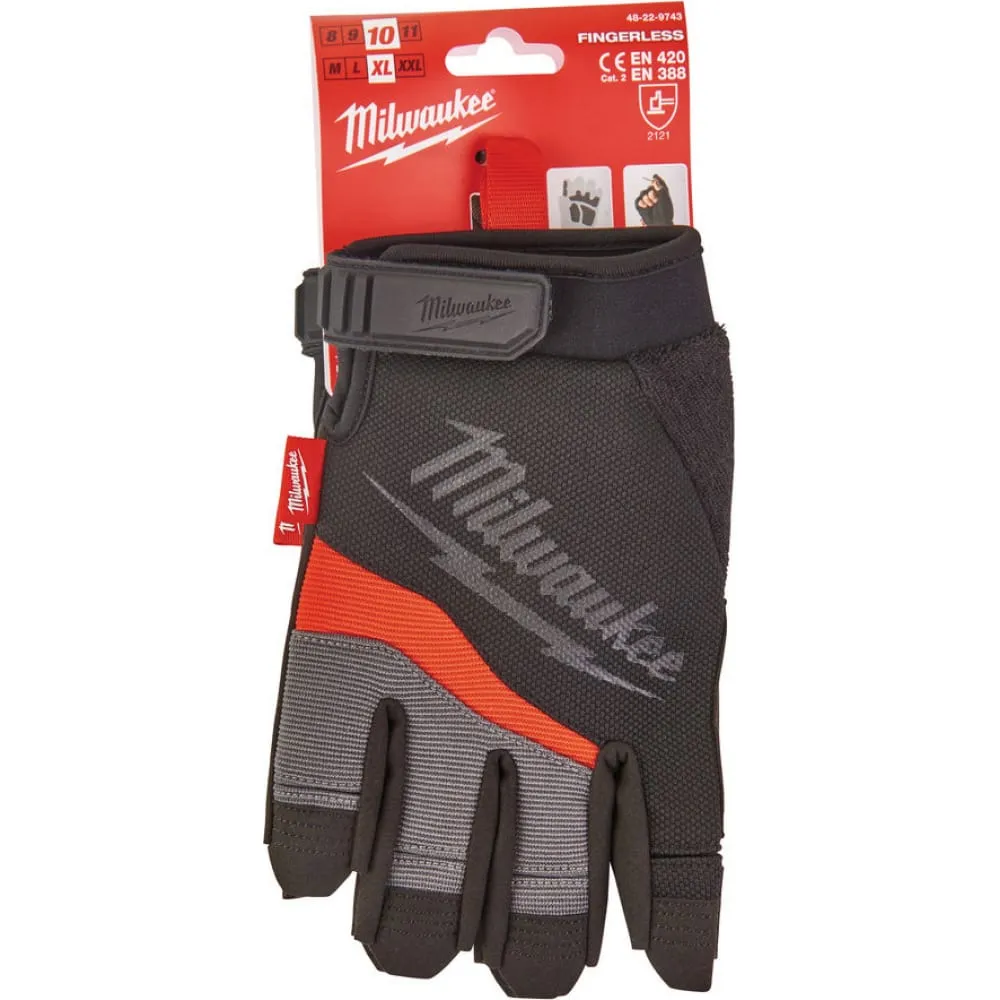 Фото Беспалые перчатки 10/XL Milwaukee 48229743 48229743