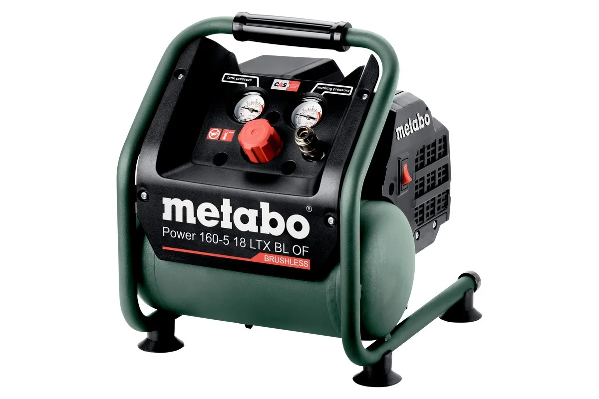 Поршневой безмасляный компрессор Metabo POWER 160-5 18 LTX BL OF купить в  Челябинске - цена в интернет-магазине «От и До.ру»