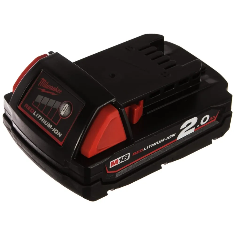 Фото Аккумулятор M18 B2 (18 В; 2 А*ч; Li-Ion) Milwaukee 4932430062 4932430062
