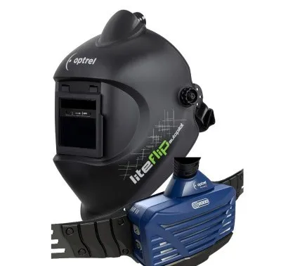 Маска сварщика Optrel LiteFlip Autopilot с СИЗОД (аккумулятор 20 часов)
