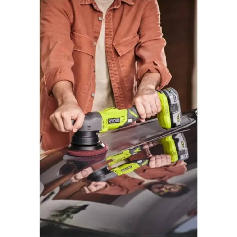 Полировальная машина Ryobi ONE+ R18P-0 5133004845 купить в Челябинске -  цена в интернет-магазине «От и До.ру»