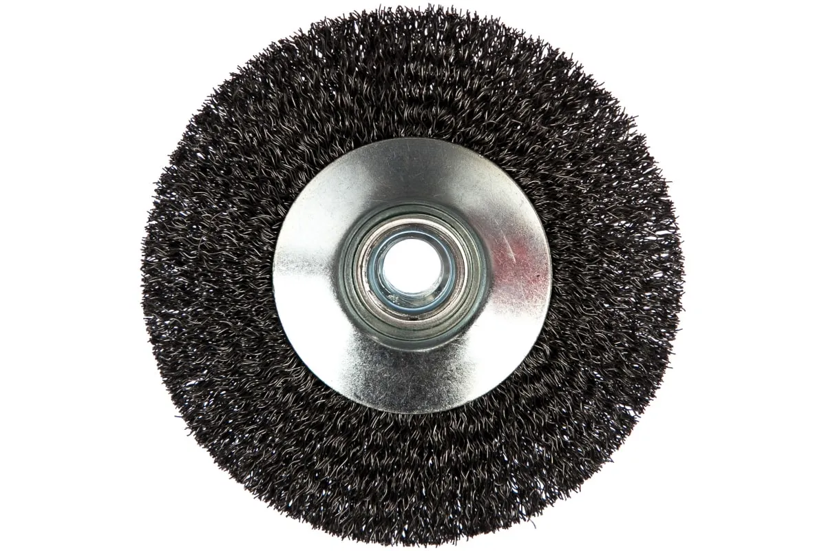 Фото Щетка вогнутая (115 мм; М14) №023 211514120 АТАКА 21780 21780