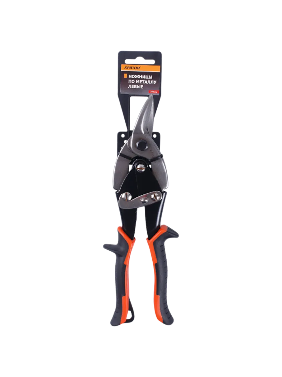 Фото Ножницы по металлу левые Кратон 250 мм Cr-V от002002673