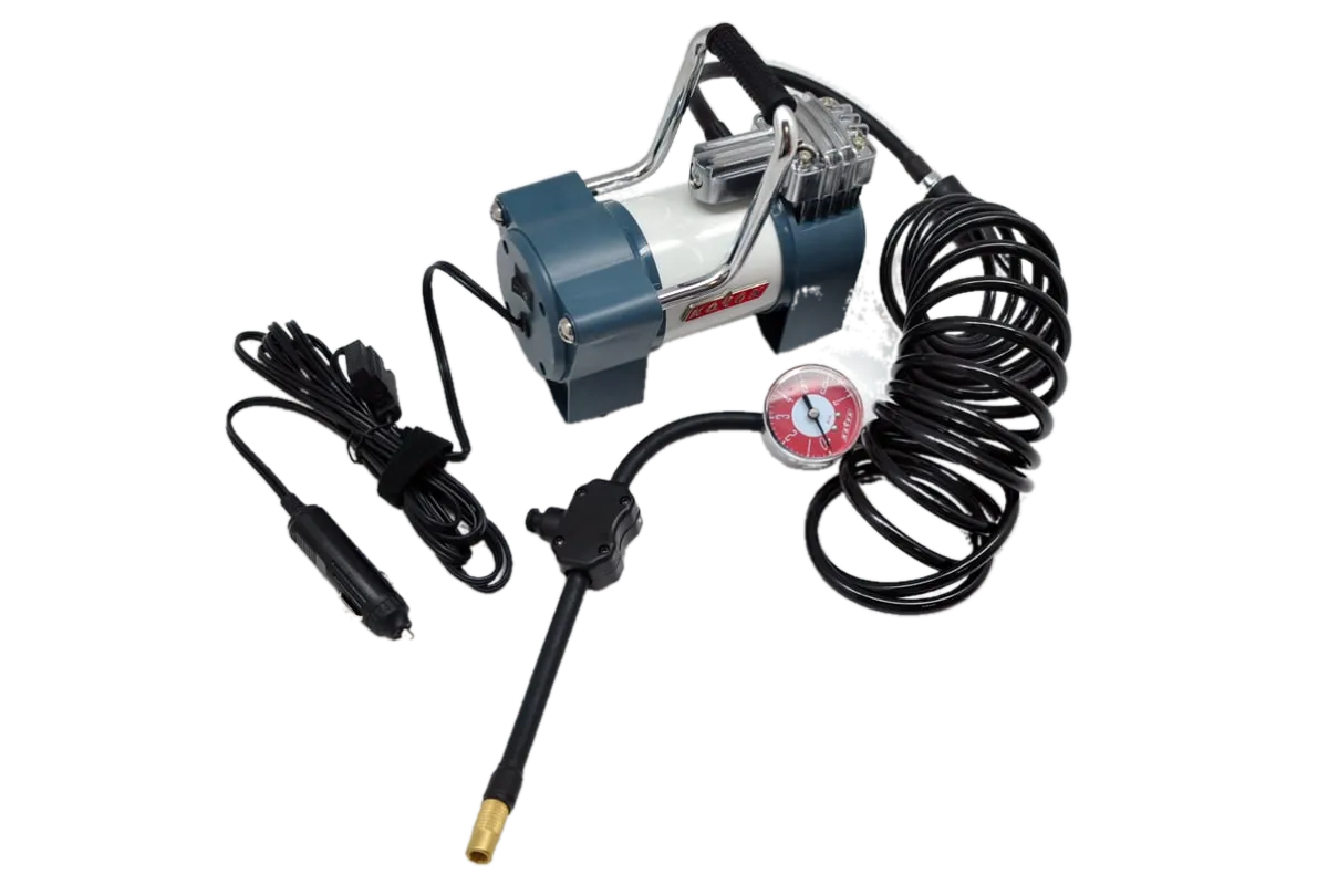 Фото Автомобильный портативный компрессор КАЧОК К90 N с Витым шлангом-удлинителем К90 N