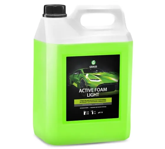 Фото Активная пена GRASS "Active Foam Light" для бесконтактной мойки, 5кг 132101 на сайте «От и До.ру» Фото Активная пена GRASS "Active Foam Light" для бесконтактной мойки, 5кг 132101