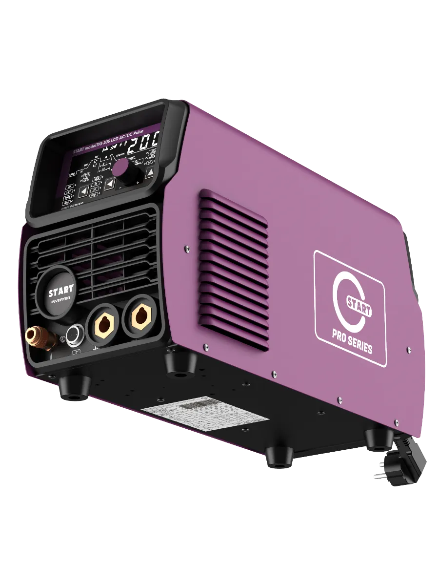 Фото START modelTIG 205 LCD AC/DC TIG PULSE Установка аргонодуговой сварки 3W205APL 3W205APL