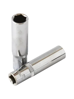 Головка торцевая Кратон удлиненная 6-гранная 1/4" 14 мм