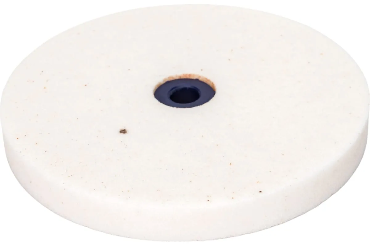 Фото Шлифовальный круг Луга 150х16х12.7 мм 25А 40 К V (40 СМ1 К) электрокорунд белый 