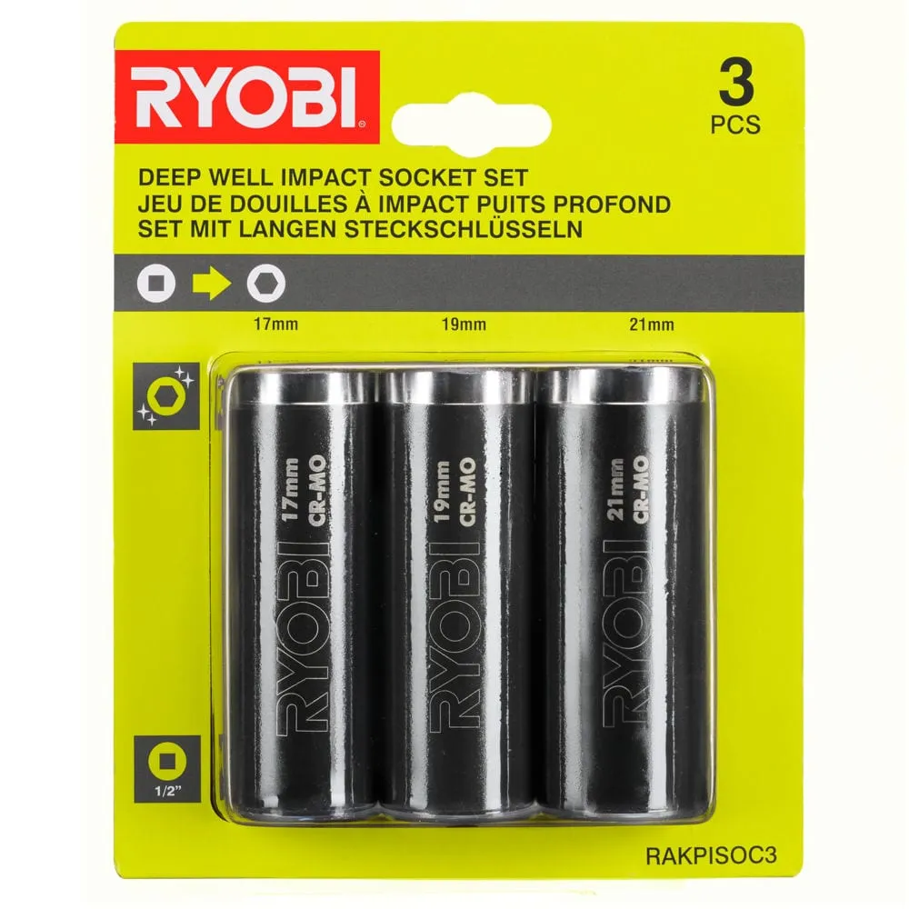 Фото Ryobi Набор торцевых головок RAKPISOC3 5132004520 18613135