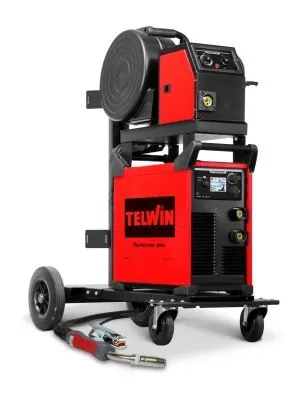Сварочный полуавтомат Telwin SUPERMIG 350i с подающим и тележкой