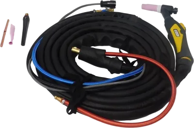 Горелка сварочная HUGONG TIG с жидкостным охлаждением, ДУ током (5-pin) WP-18 (4м.)