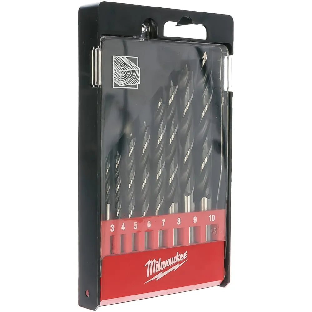 Фото Набор сверл по дереву 8 шт. Milwaukee 4932352466 4932352466