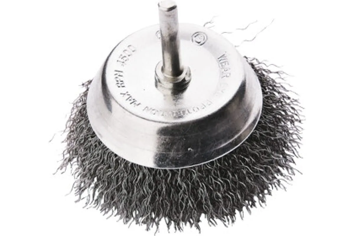 Фото Щетка чашеобразная (75 мм) для дрели №063 3107506120 АТАКА 22381 22381