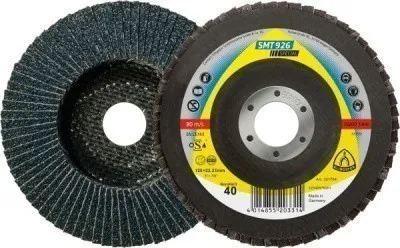 Тарельчатый лепестковый круг Klingspor SMT 926 Special 180 P40 выпуклый, упак. 10 шт