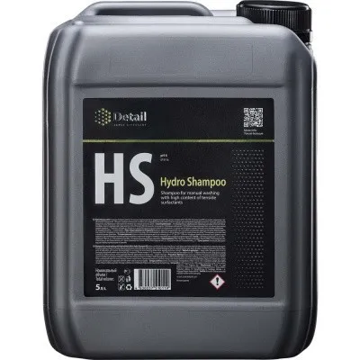 Смотреть шампунь detail вторая фаза с гидрофобным эффектом hs (hydro shampoo) 5л на сайте «От и До.ру» Шампунь Detail вторая фаза с гидрофобным эффектом HS (Hydro Shampoo) 5л