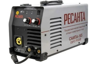 Смотреть сварочный полуавтомат ресанта саипа-165 евро рукав mig/mag 65/95 на сайте «От и До.ру» Сварочный полуавтомат Ресанта САИПА-165 Евро рукав MIG/MAG 65/95