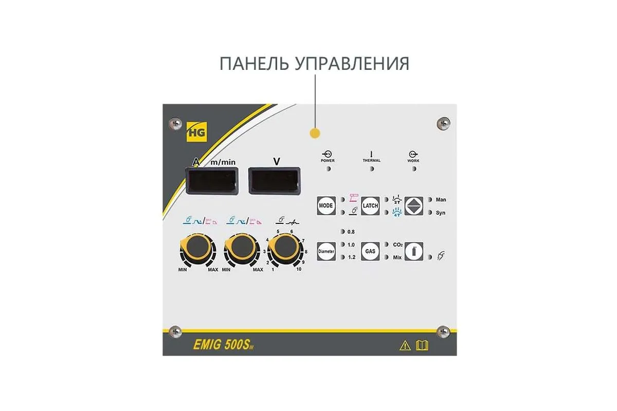 Фото Полуавтомат сварочный ТСС Hugong EMIG 500S III от011000014