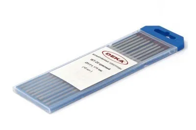 Вольфрамовый электрод DEKA WT-20 3.0x175 мм 10 шт