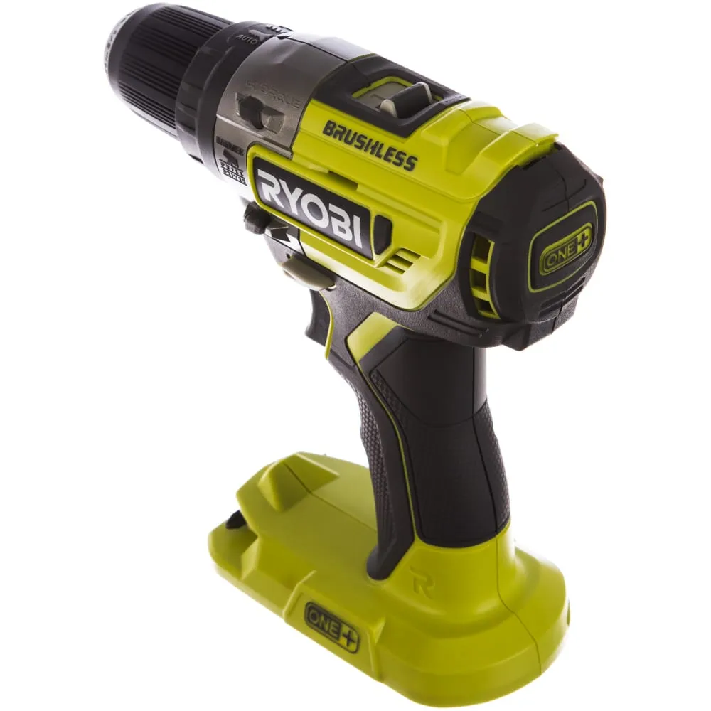 Фото Ryobi ONE+ Бесщеточная ударная дрель-шуруповерт R18PD5-0 без аккумулятора в комплекте 5133003595 15779930