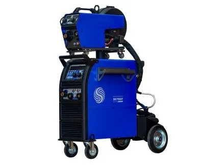 Сварочный полуавтомат Aurora PRO SKYWAY 350 DUAL PULSE с воздушным охлаждением