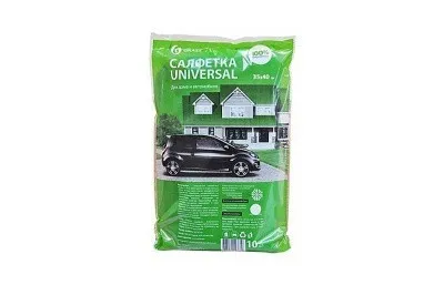 Салфетки микрофибровые GRASS, 220 г/м, 35х40см (10шт)