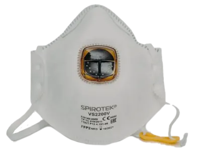 Полумаска VS2200V  Spirotek FFP2  (с клапаном)