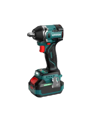 Гайковерт аккумуляторный ударный бесщеточный КРАТОН "Pro-Series" BIWC18-400N (2хАКБ 4,0А·ч; ЗУ + кейс)