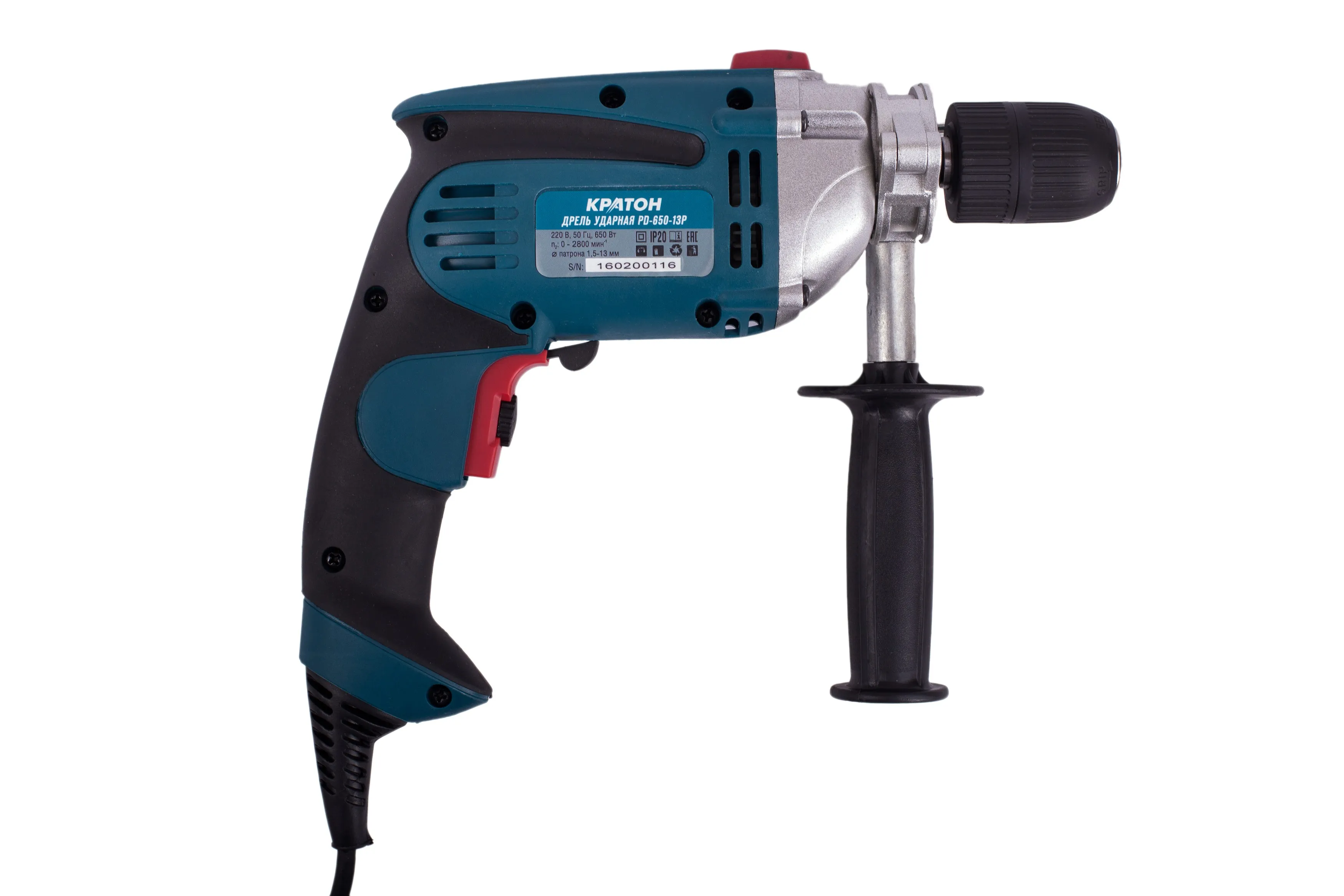 Фото Дрель ударная Кратон PD-650-13P от002003542