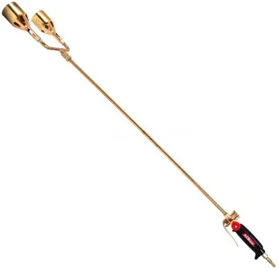 Горелка кровельная ГВ-131-Р (Фстакана=50 мм, L=1032 мм рычажная, 2-факельная)