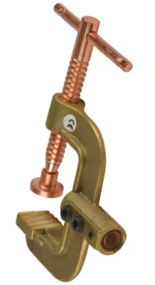 Заземляющий зажим 600 А ПВ35% (струбцина) тип G, латунь