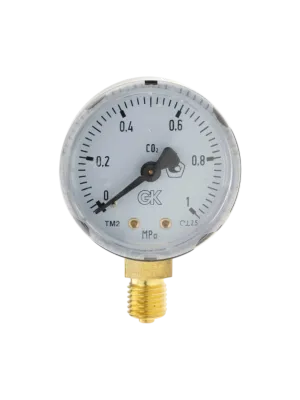 Манометр Кислородный 30/40 МПа, 50 мм, NPT1/4 KRASS