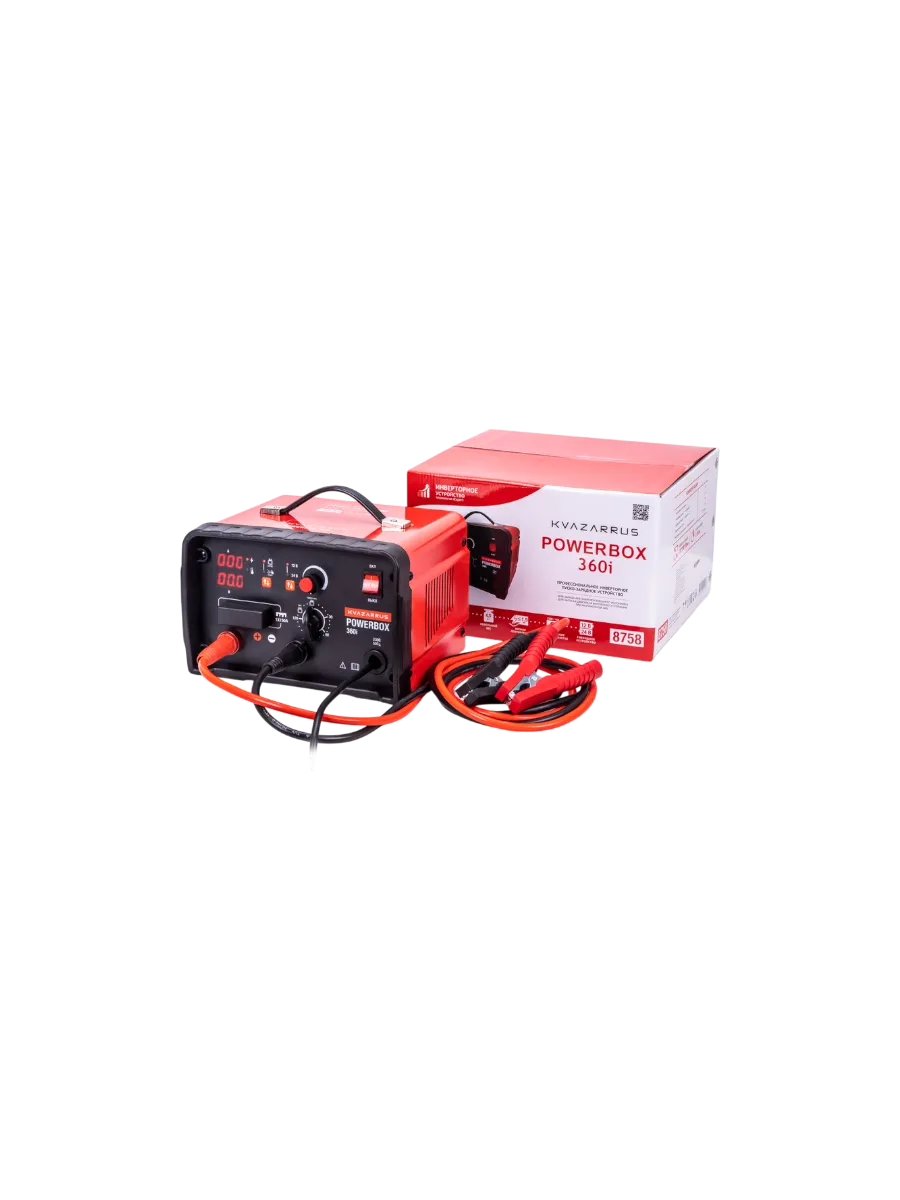 Фото Инверторное пуско-зарядное устройство FoxWeld Kvazarrus PowerBox 360i 8758