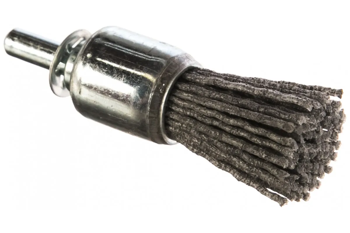 Фото Щетка абразивная (17 мм) для дрели кисть №100 3401706555 АТАКА 22397 22397