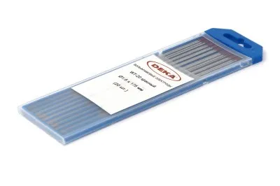 Вольфрамовый электрод DEKA WT-20 1.6x175 мм 20 шт