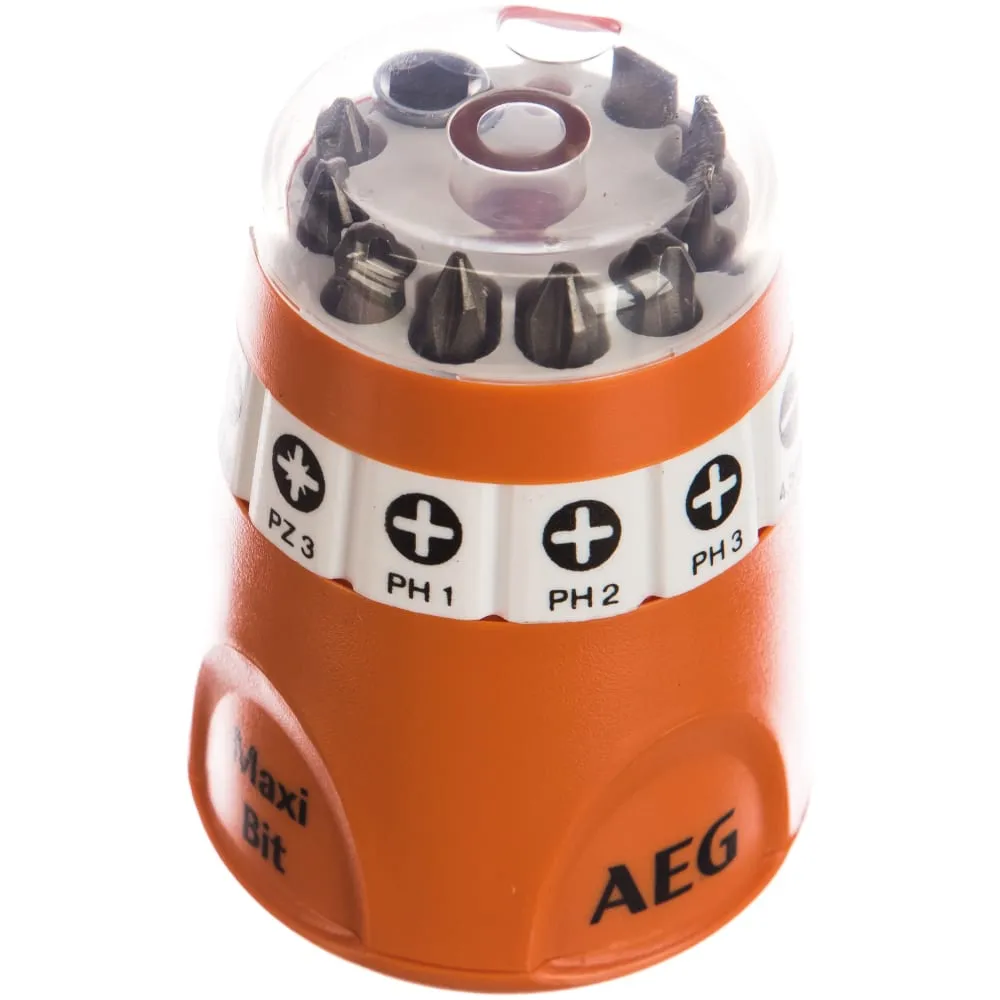 Фото Набор Maxi-Bit (10 предметов; 25 мм; Sl/Ph/Pz) AEG 4932399493 4932399493