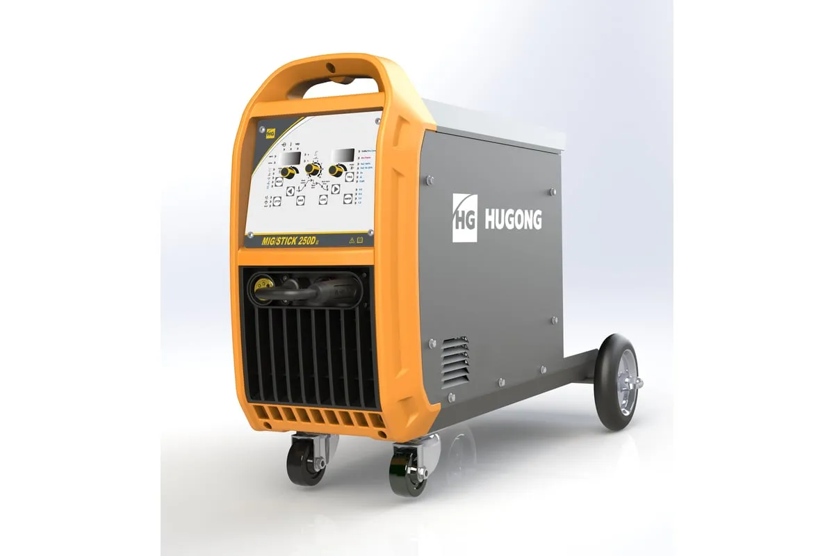 Фото Полуавтомат сварочный HUGONG MIG/STICK 250D III от011000016