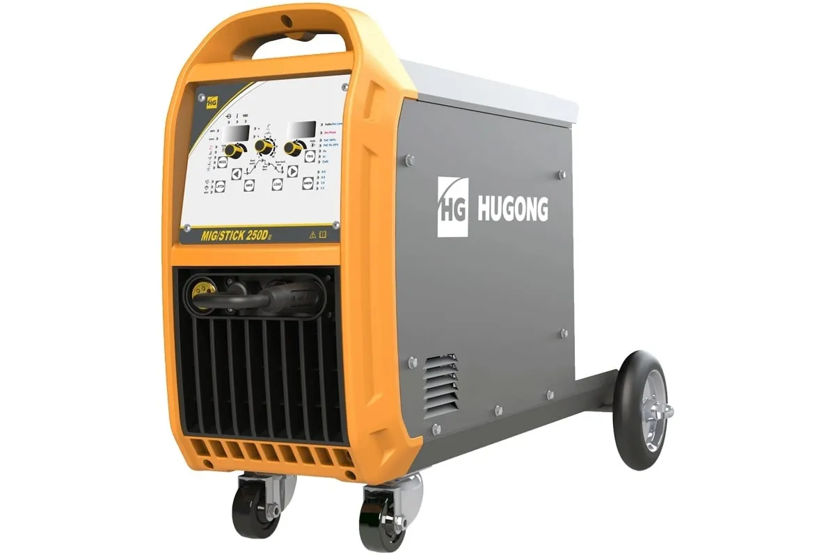Фото Полуавтомат сварочный HUGONG MIG/STICK 250D III от011000016