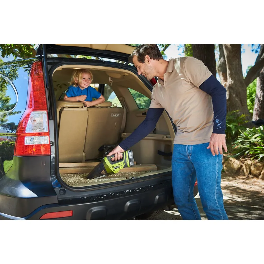 Фото Ryobi ONE+ Аккумуляторный ручной пылесос R18HV-0 без аккумулятора в комплекте 5133003834 15784652