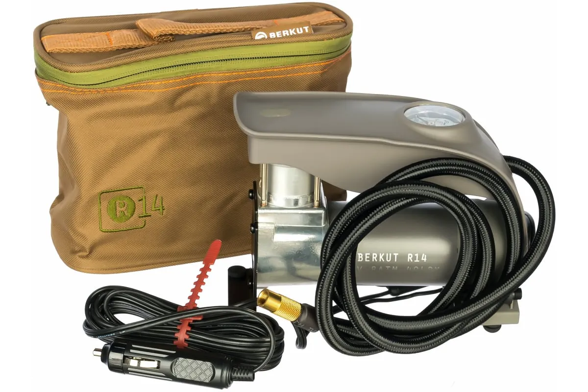 Фото Автомобильный портативный компрессор BERKUT R14 R14