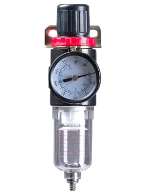 Фильтр-регулятор Fubag FR-101 с манометром 0-8 бар и внутренней резьбой 1/4" (8641599 - аналог 190101)
