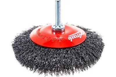 Щетка вогнутая (100 мм) для дрели №064 210006120 АТАКА 22382